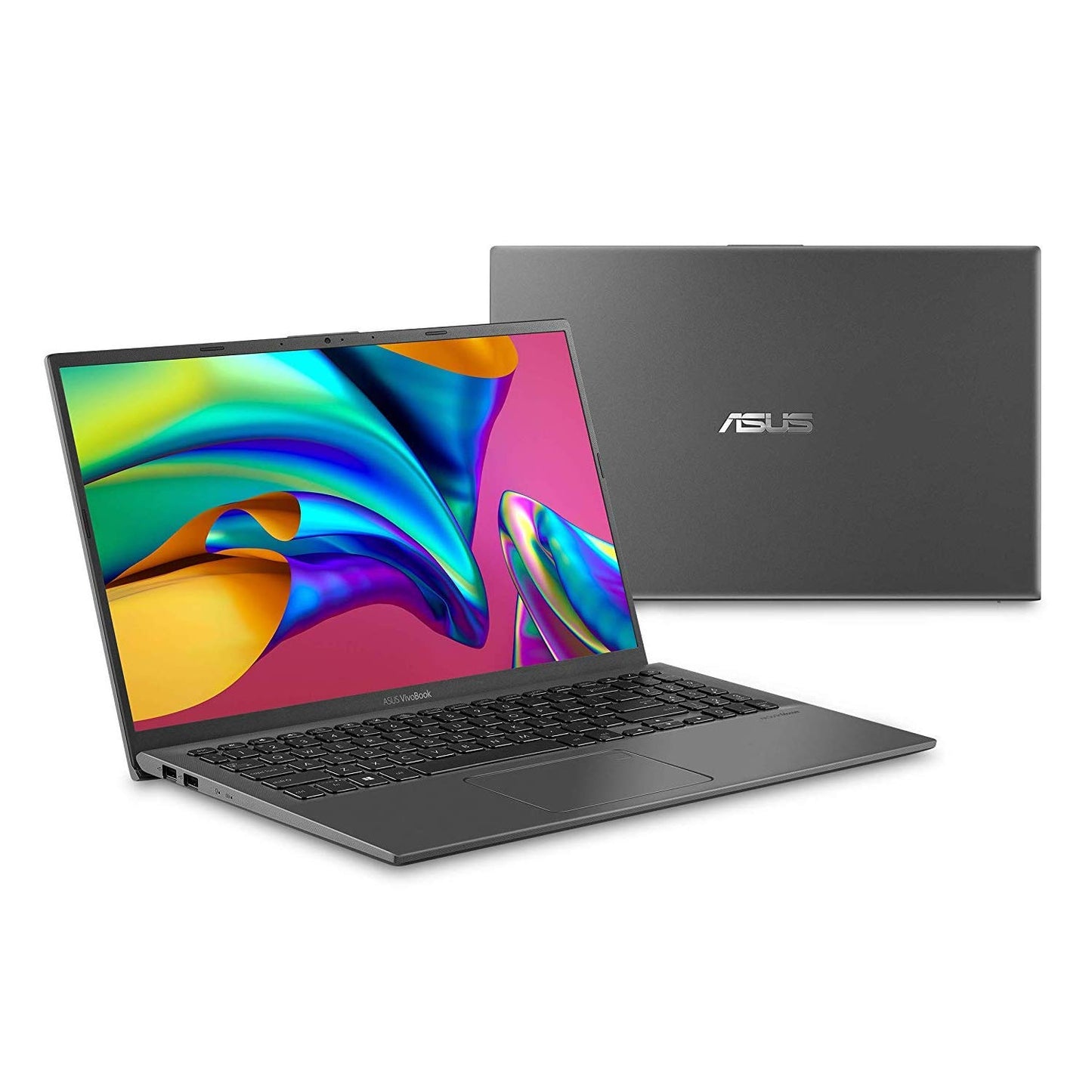 ASUS VIVOBOOK 15 X512DA-EJ502T AMD QUAD CORE RYZEN 5-3500U 15.6-INCH FHD THIN AND LIGHT LAPTOP (8GB RAM/512GB NVME SSD/WINDOWS 10/INTEGRATED GRAPHICS/FP READER/BACKLIT KB/1.60 KG), SLATE GRAY