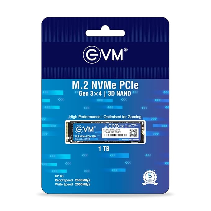 EVM 1TB NVME M.2 SSD EVMNV/1TB