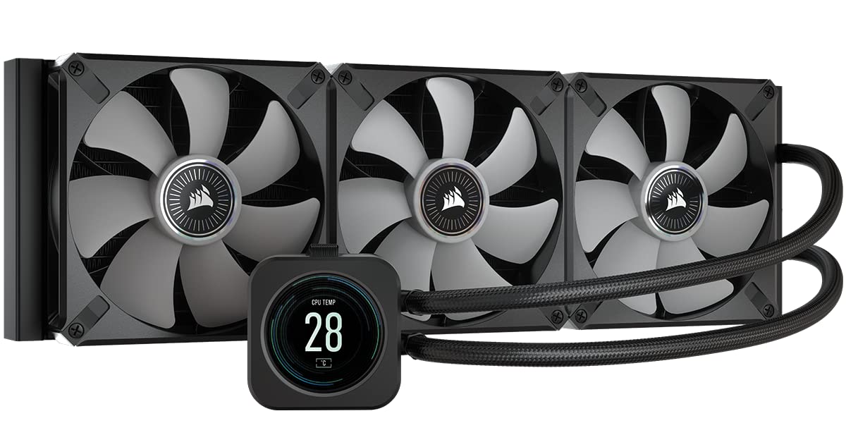 CORSAIR ICUE H170I ELITE LCD DISPLAY LIQUID CPU COOLER