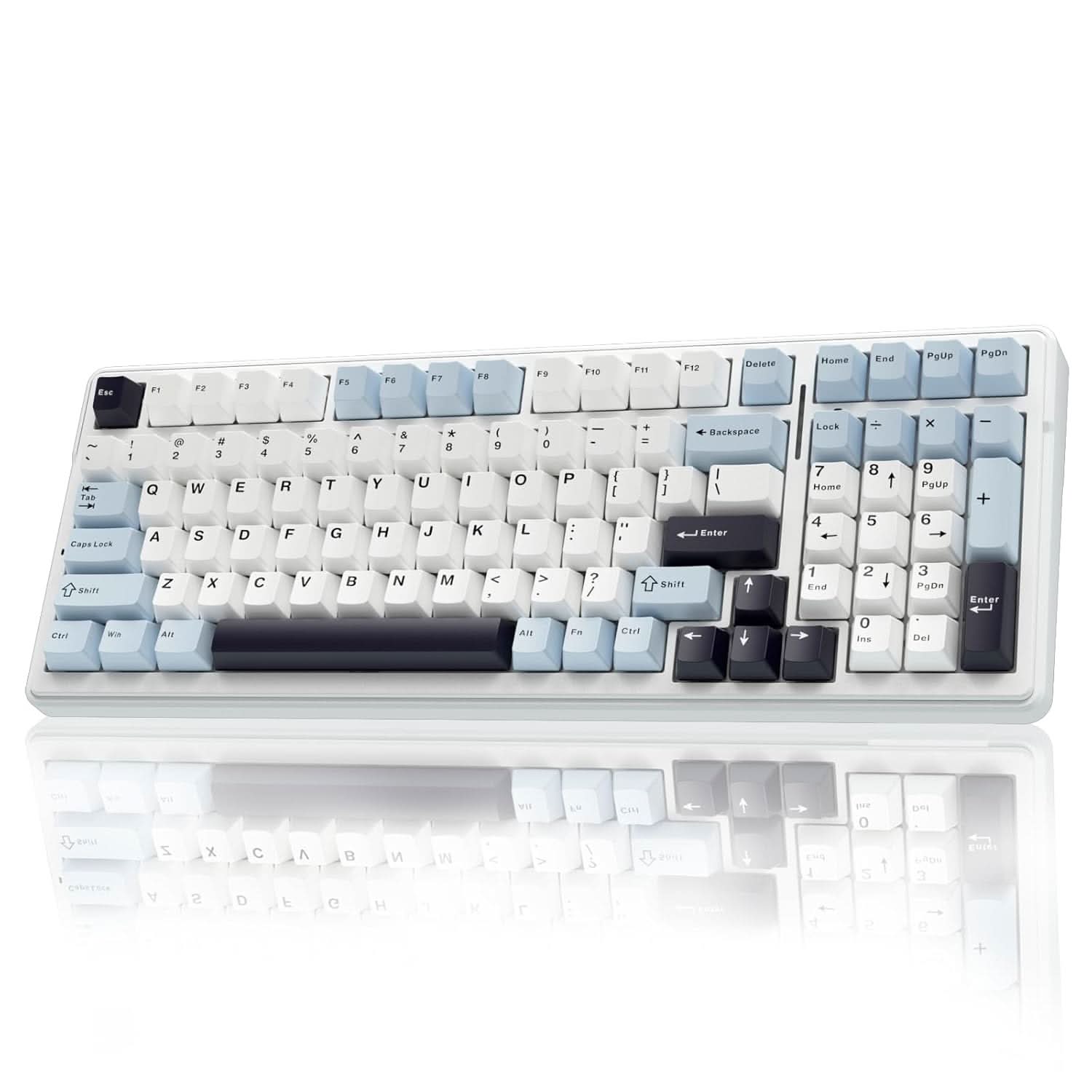 AULA F99 ICE BLUE REAPER SWITCH MECHANICAL GAMING KEYBOARD– Vishal ...
