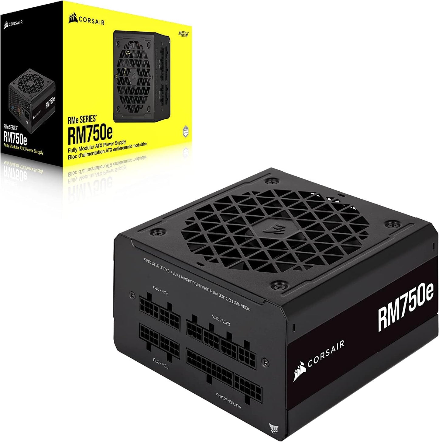 CORSAIR RME SERIES RM750E FULLY MODULAR LOW-NOISE ATX POWER SUPPLY
