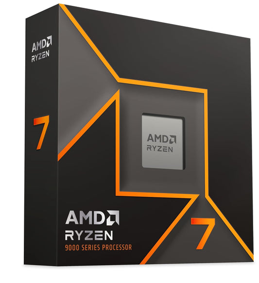 AMD Ryzen 7 9700X Desktop 8 cores 16 AM5 processor 100-100001404WOF