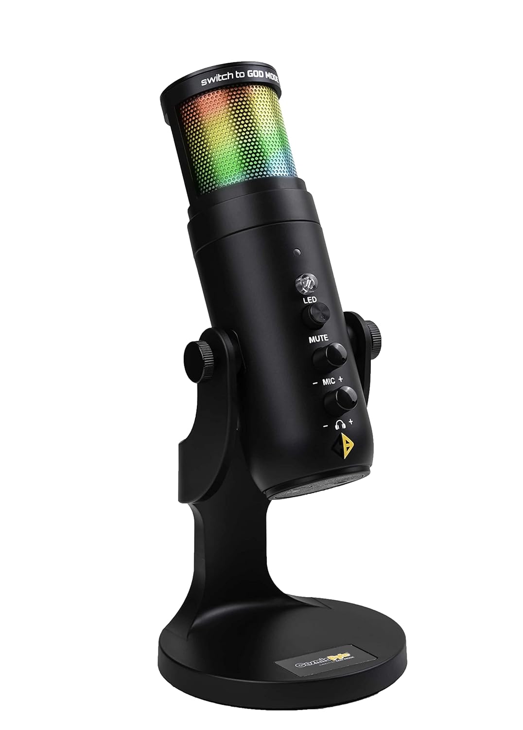 COSMIC BYTE DEIMOS RGB USB MICROPHONE CARDIOID TYPE WITH TABLETOP STAND