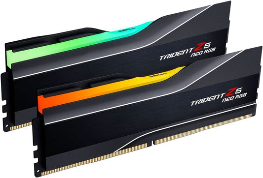 G.SKILL Trident Z5 Neo RGB Series (AMD Expo) DDR5 RAM 64GB (2X 32GB) Black (F5-6000J2836G32GX2-TZ5NR)