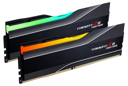 GSKILL TRIDENT Z5 NEO RGB SERIES (AMD EXPO) DDR5 RAM 64GB (2X 32GB) BLACK (F5-6000J2836G32GX2-TZ5NR)