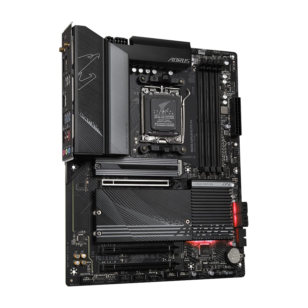 GIGABYTE AMD B650 CHIPSET ATX B650 AORUS ELITE AX MOTHERBOARD MB, DDR4