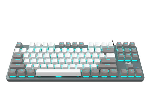 Aula F3287 Wired mechanical keyboard Grey White