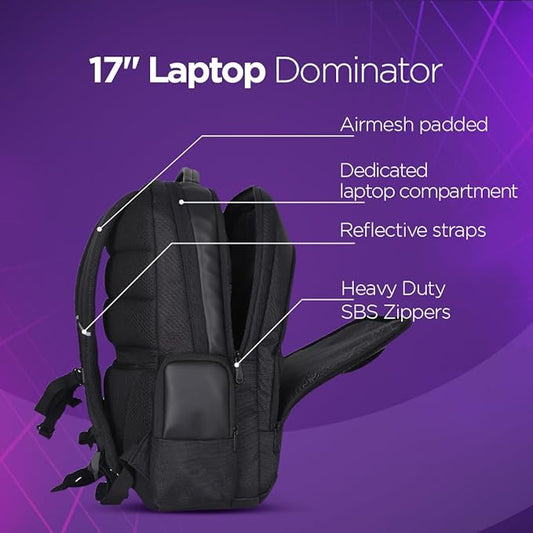 ACER NEW PREDATOR AIRMESH PADDED BACKPACK (PREMIUM BLACK)