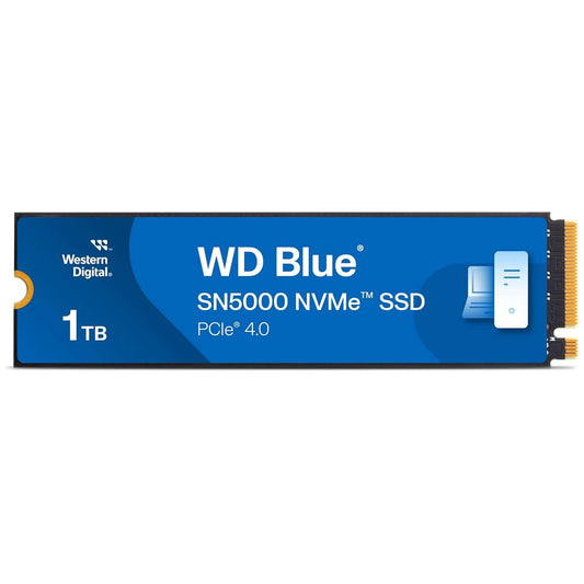 Western Digital WD Blue SN5000 NVMe 1TB, Upto 5150MB/s R, 4900MB/s W, 5Y Warranty