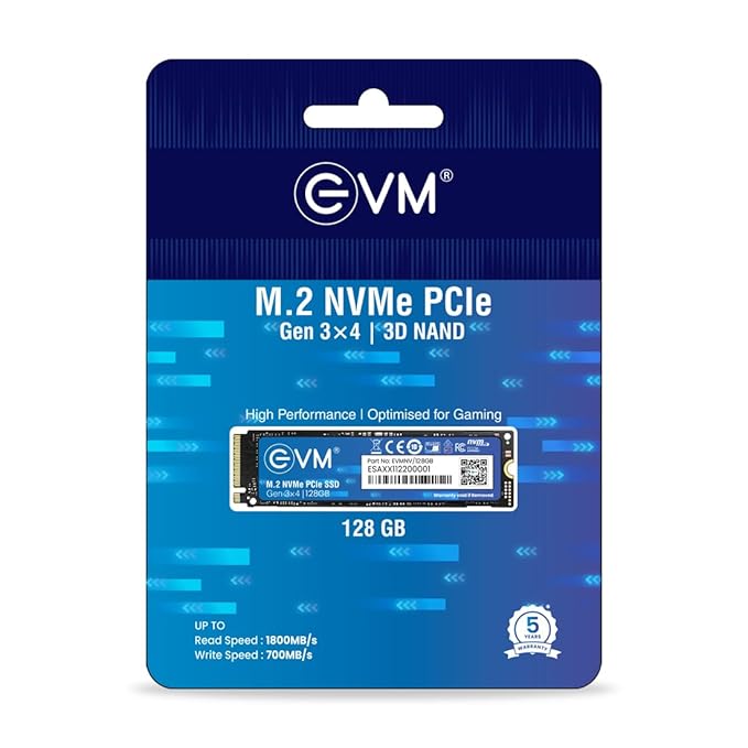 EVM 128GB NVME M.2 INTERNAL SSD EVMNV/128GB