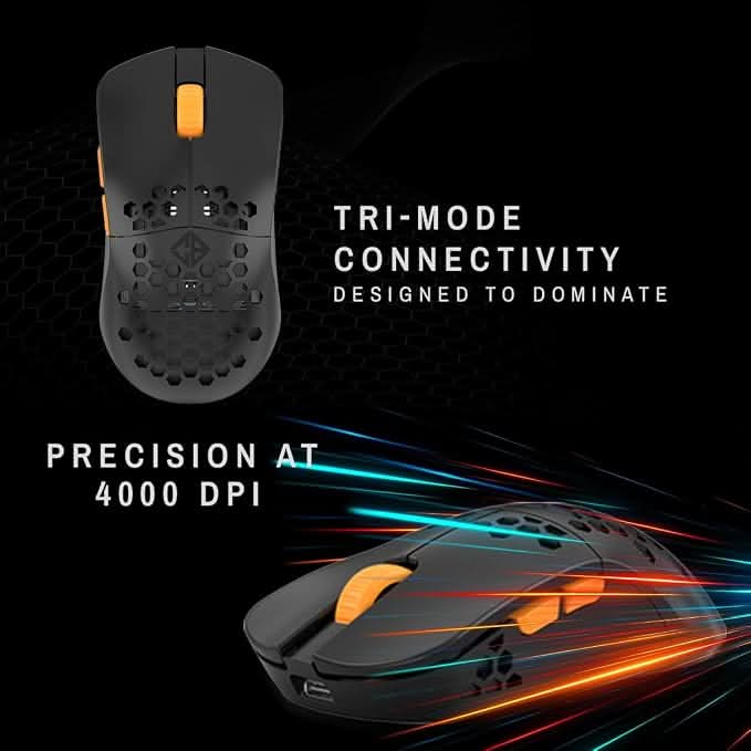 Cosmic Byte Umbra Tri-Mode Wireless Gaming Mouse Black