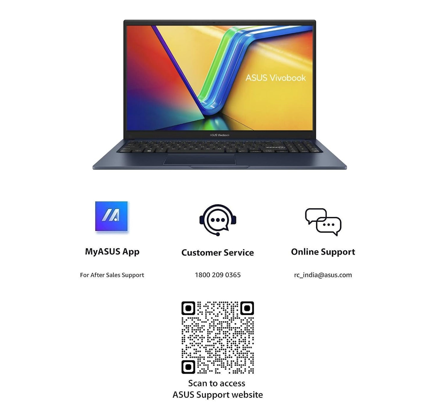 ASUS VIVOBOOK 15 (2023), INTEL CORE I5-1335U 13TH GEN, 15.6" (39.62 CMS) FHD, THIN AND LIGHT LAPTOP (8GB/512GB SSD/INTEL IRIS X?/WIN 11/OFFICE 2021/BACKLIT KB/BLUE/1.7 KG), X1504VA-NJ521WS