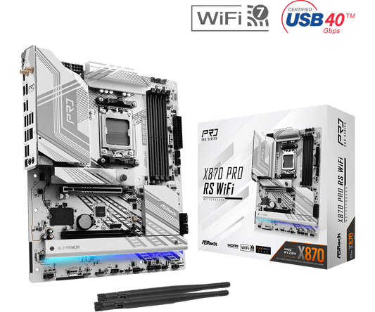 ASROCK X870 PRO RS WIFI MOTHERBOARD