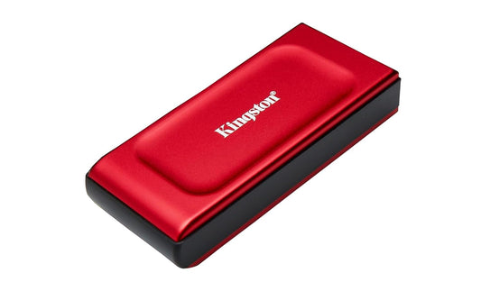 KINGSTON XS1000 2TB PORTABLE SSD RED| POCKET-SIZED | USB 3.2 GEN 2 | EXTERNAL SOLID STATE DRIVE | UP TO 1050MB/S | SXS1000R/2000G