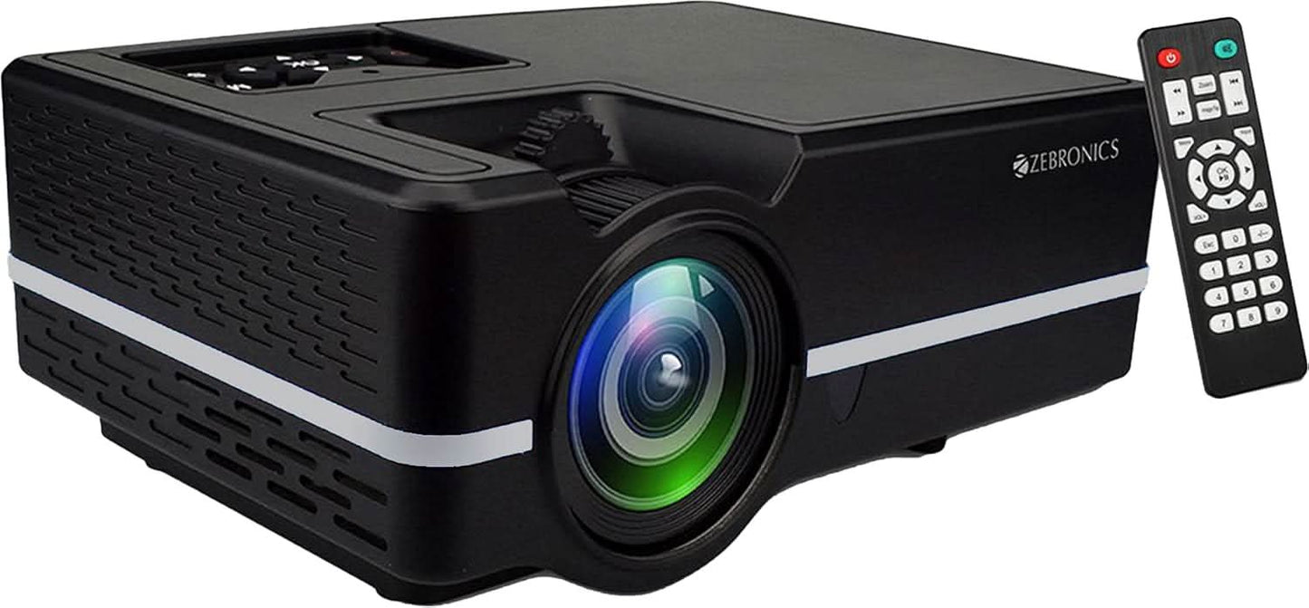 ZEBRONICS LP2000M (BLK+SILVER) PROJECTOR