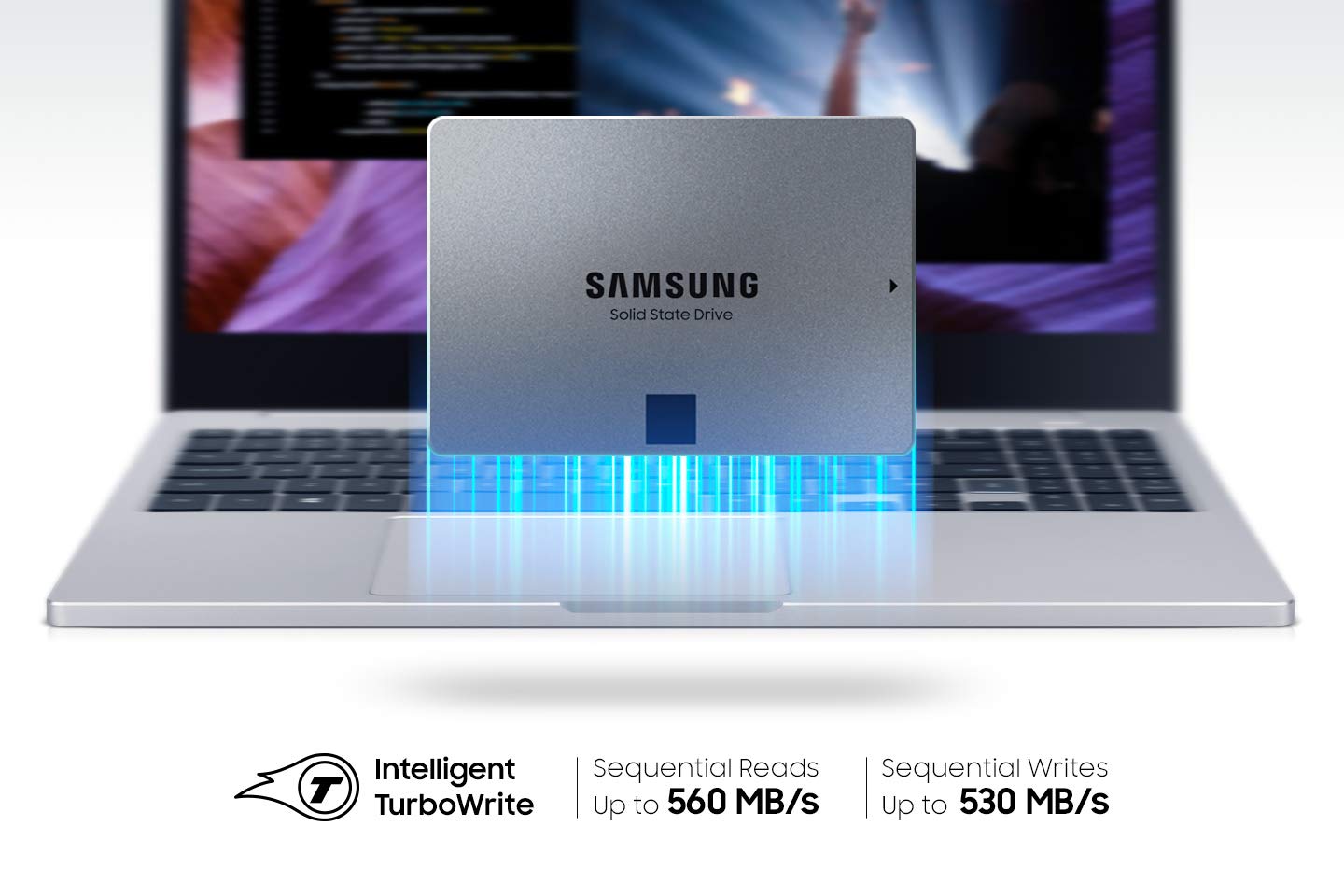SAMSUNG 870 QVO 8TB SATA INTERNAL SOLID STATE DRIVE (SSD) (MZ-77Q8T0BW)
