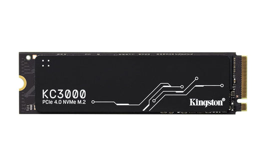 KINGSTON KC3000 PCIE 4.0 NVME M.2 SSD - HIGH-PERFORMANCE STORAGE FOR DESKTOP AND LAPTOP PCS -SKC3000S/1024G, 7,000MB/S READ, 3,900MB/S WRITE, BLACK