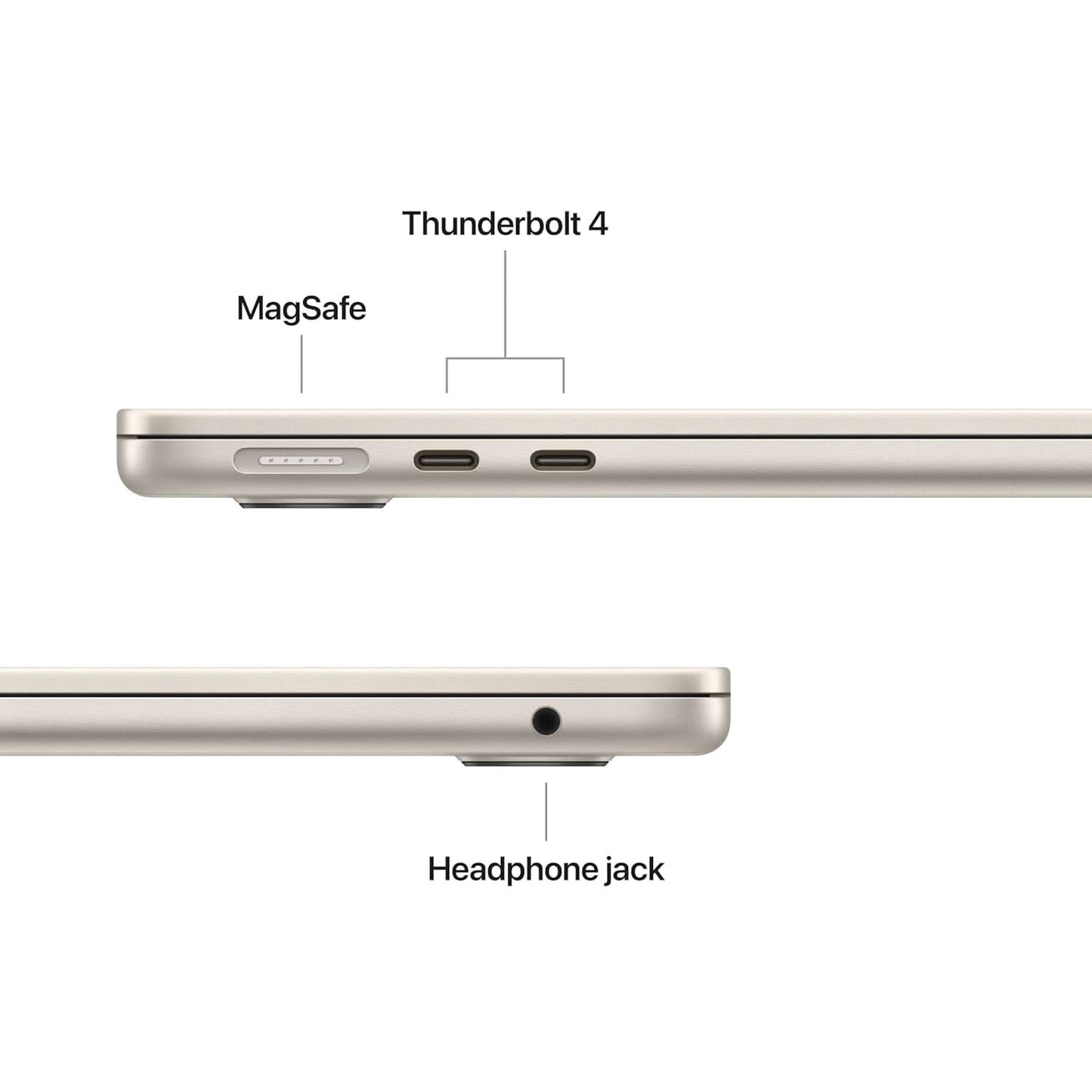 Apple 13-inch MacBook Air M5 chip with 10 core CPU and 10 core GPU, 16GB, 1TB SSD - Starlight