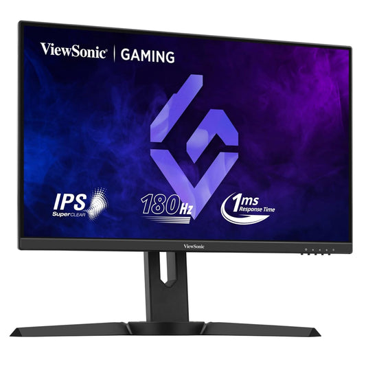ViewSonic XG2709 60.96 Cm 27 Inch FHD IPS Gaming Monitor with 180Hz, 1Ms, Height Adjustment, AMD Free Sync, Srgb104%, HDR10, Bezelless, Eye Care, Wall Mount, Game Mode, HDMI, DP, VGA