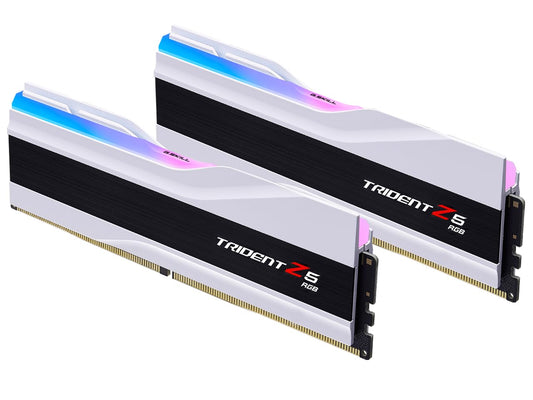 GSKILL TRIDENT Z5 RGB 32GB (2*16GB) DDR5 6000 MHZ CL36 RAM - F5-6000J3636F16GX2-TZ5RW