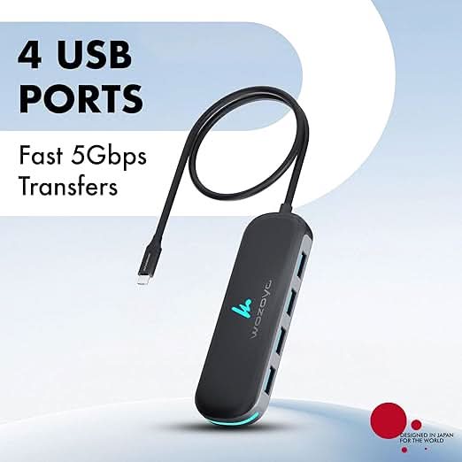 Wozoyo Type C to 4 Port USB 3.2 Hub , Series 1