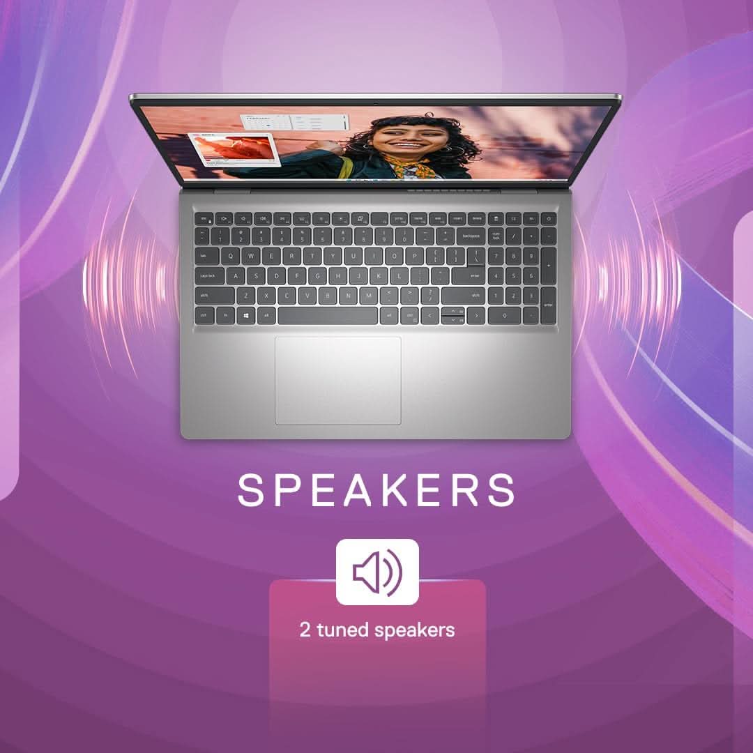 Dell Inspiron 15-3530 Laptop - 15.6 inch FHD, 13th Gen Intel Core i7-1355U, 16GB DDR4 RAM, 512GB SSD, Backlit Keyboard, Windows 11 Home, Platinum Silver, 1.62 Kg, 1 Year Onsite Hardware Service