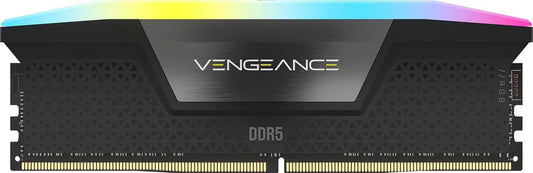 Corsair VENGEANCE-CMH16GX5M1B5200C40- RGB DDR5 16GB (1x16GB) DDR5 5200 CL40-40-40-77 1.25V Intel XMP - Black