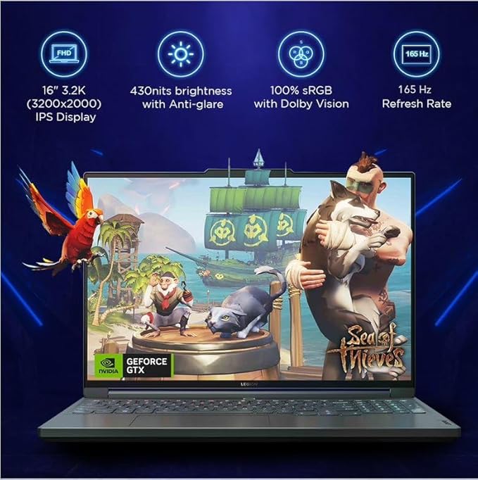LENOVO LEGION SLIM 7I 16IRH8 (82Y3007QIN) LAPTOP (CORE I9 13TH GEN/16 GB/1 TB SSD/WINDOWS 11/8 GB)