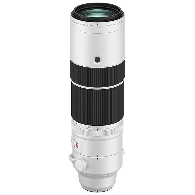 FUJIFILM FUJINON XF 150-600 MM F5.6 R LINEAR MOTOR,OPTICAL IMAGE STABILIZATION,WEATHER RESISTANT SUPER TELEPHOTO INTERNAL ZOOM RED BADGE (FULL FRAME EQUIVALENT = 229-914 MM) OPTICAL ELEMENT