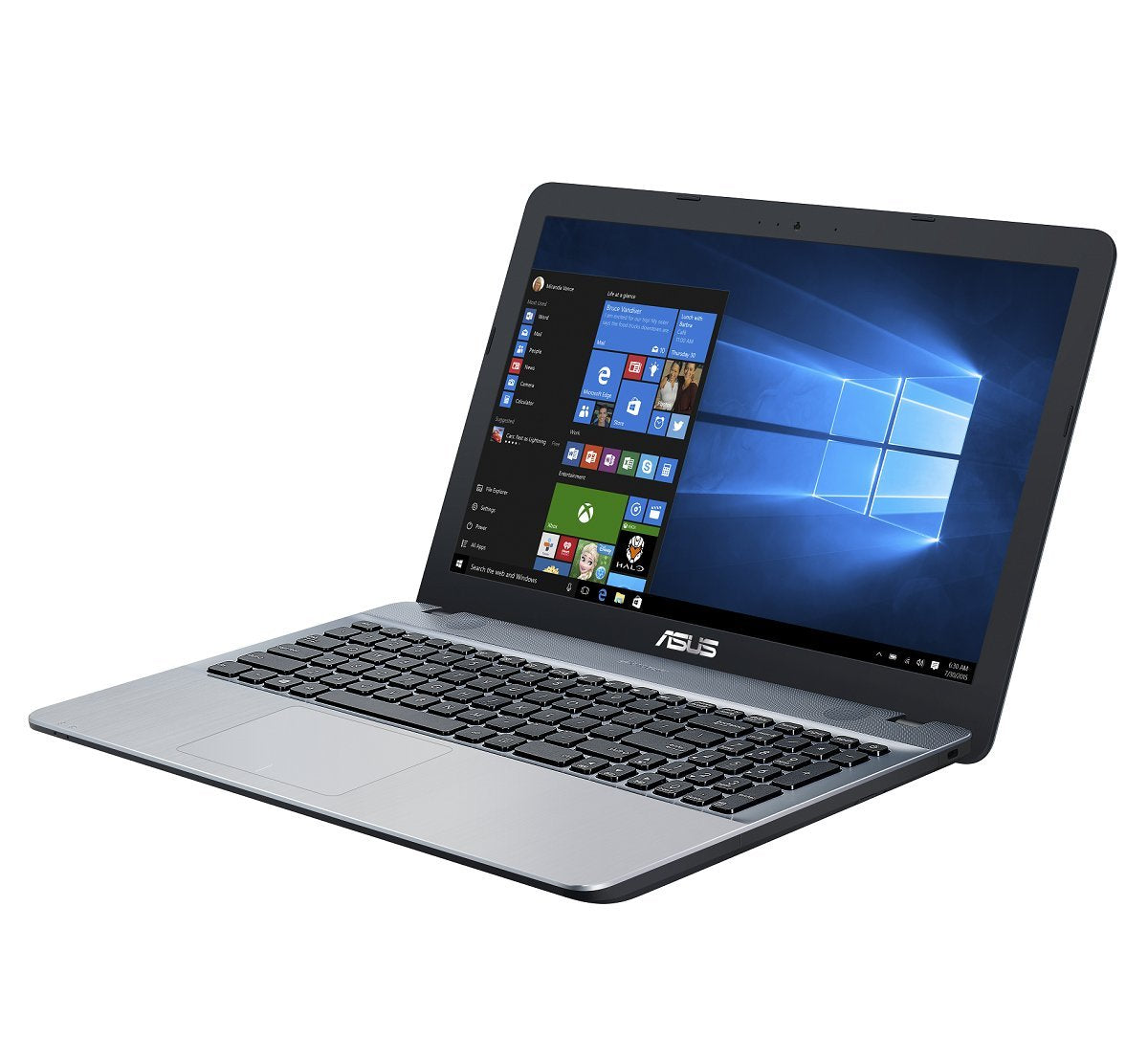 ASUS X541NA-GO125 PENTIUM QUAD CORE N4200 CPU, 4GB RAM, 1TB HDD, DVD RW, 15.6" DISPLAY (SILVER)