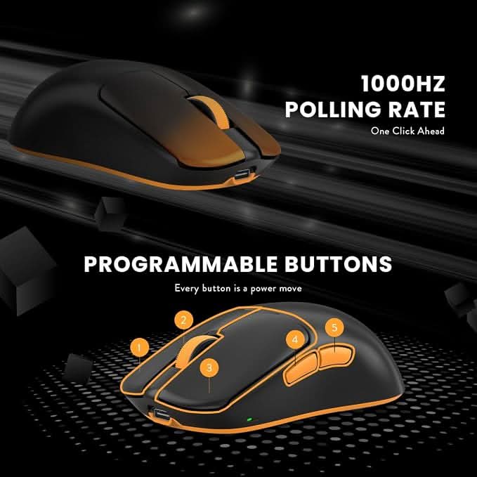 Cosmic Byte Velox 39g Ultra-Light Tri-Mode Gaming Mouse