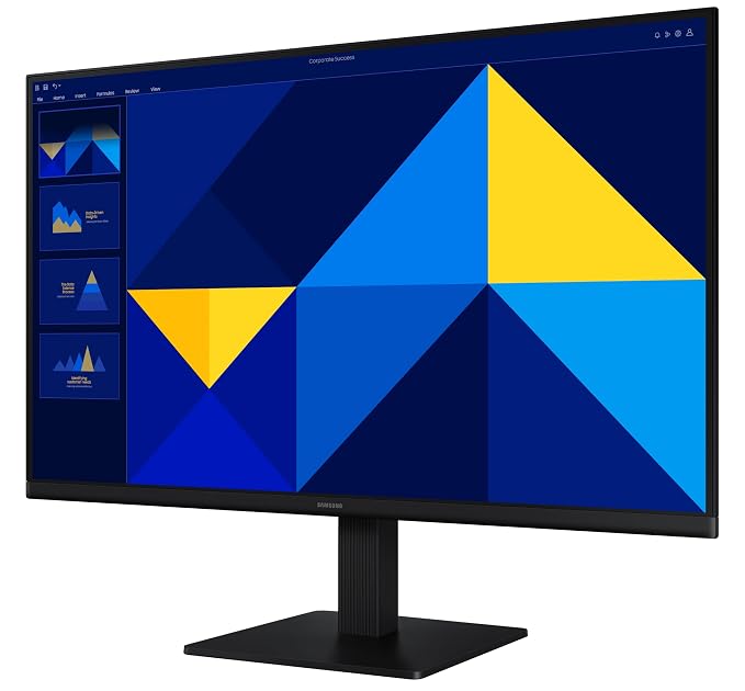 Samsung 27 Inch S3 Flat Super Slim Borderless Design IPS Panel Monitor