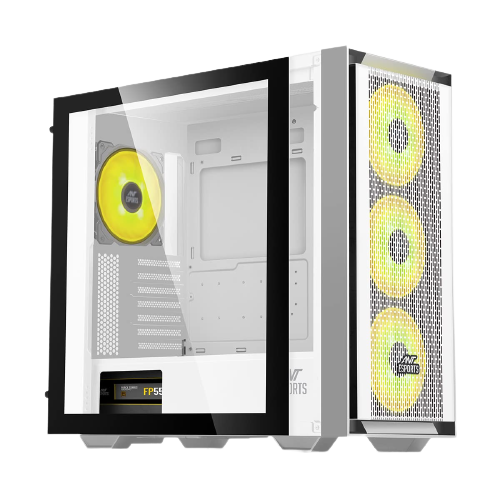 ANT ESPORTS 690 AIR MID-TOWER E-ATX CABINET WHITE