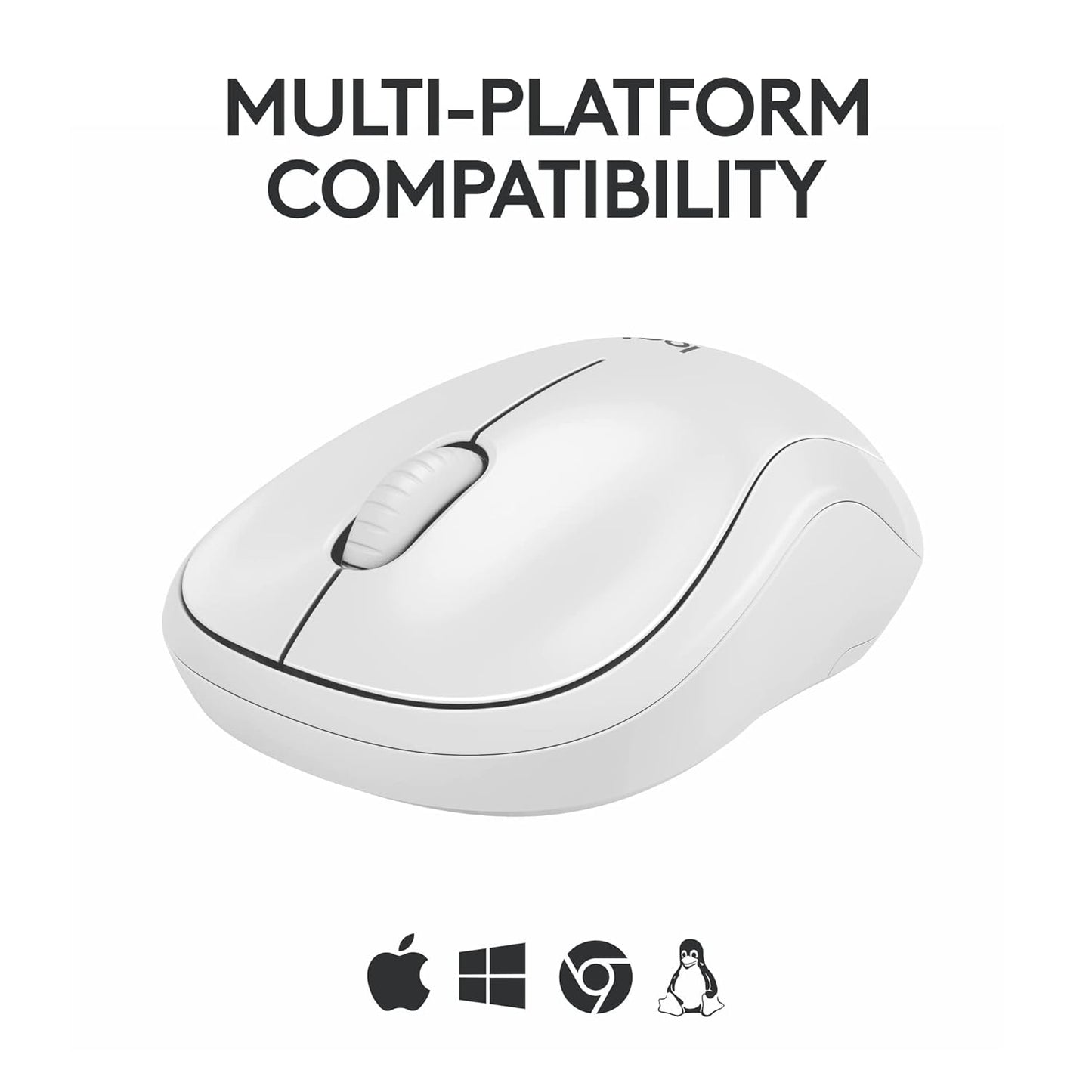 LOGITECH M240 SILENT BLUETOOTH MOUSE, WIRELESS WHITE