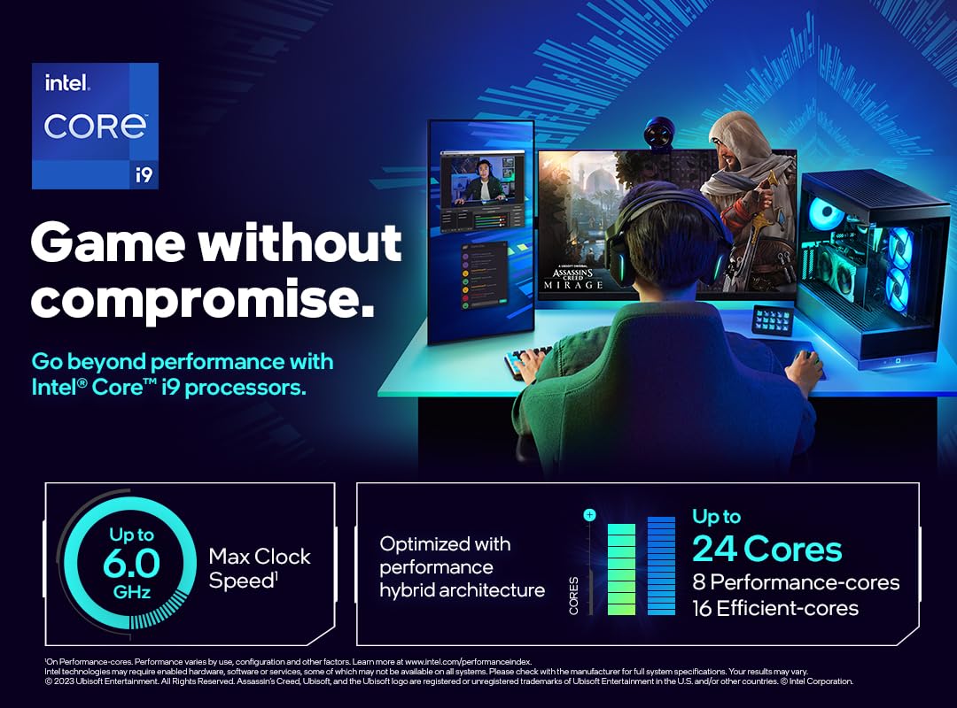 INTEL CORE I9-14900K 14TH GEN 24 CORE UPTO 6 GHZ LGA1700 PROCESSOR