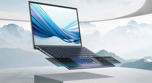 Asus ZenBook 14 UX435EG-AI701TS i7-1165G7/MX450/16G/1T PCIe SSD/Pine GREY/14.0 inchFHD IPS TOUCH/1Y International Warranty + MacFee/Office H&S/ScreenPAD/Zenbook Sleeve