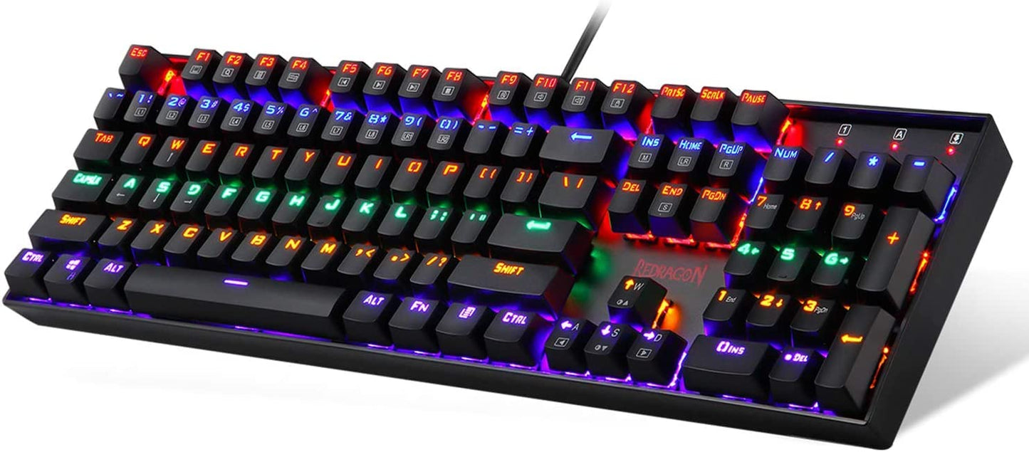 REDRAGON K551 RAINBOW VARA (RED SWITCH)
