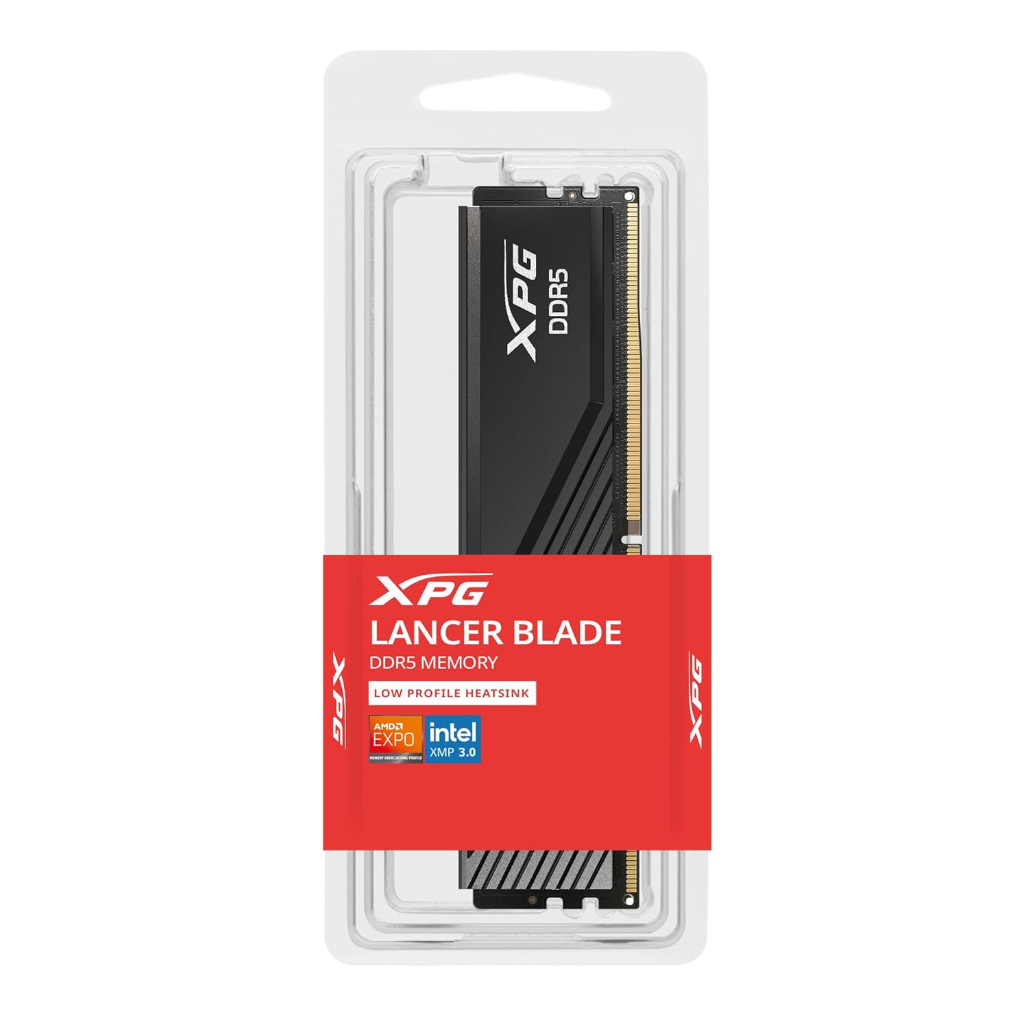メモリー XPG DDR5 32GB (16GB *2 )5200MHz ADATA XPG DDR5 32GB 5600 MHZ (CL46) LANCER BLADE BLK AX5U5600C4632G-SL
