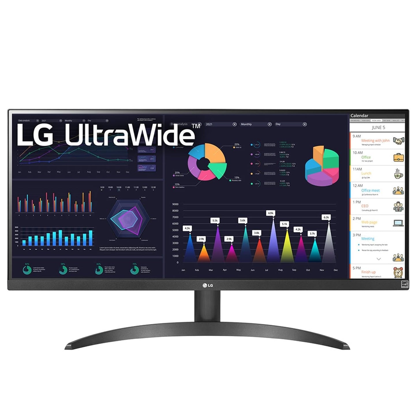 LG 29WQ500-B 29 INCH 100HZ IPS LED ULTRAWIDE FHD AMD FREESYNC MONITOR