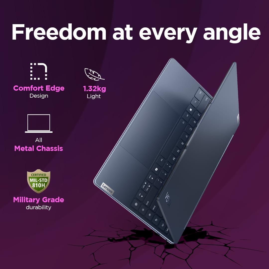 LENOVO YOGA INTEL EVO CORE ULTRA 155H BUILT-IN AI 14  OLED 400NITS 2-IN-1 LAPTOP (32GB/1TB SSD/WIN 11/OFFICE 21/DIGITAL