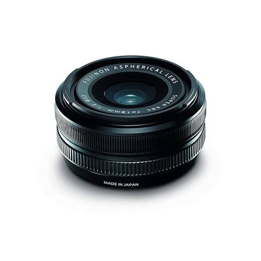 FUJIFILM FUJINON XF 18MM F2 R PRIME LENS FOR WEDDING | STREET | LANDSCAPES (FULL FRAME EQUIVALENT = 27MM) WITH 2+1* YEAR WARRANTY, BLACK