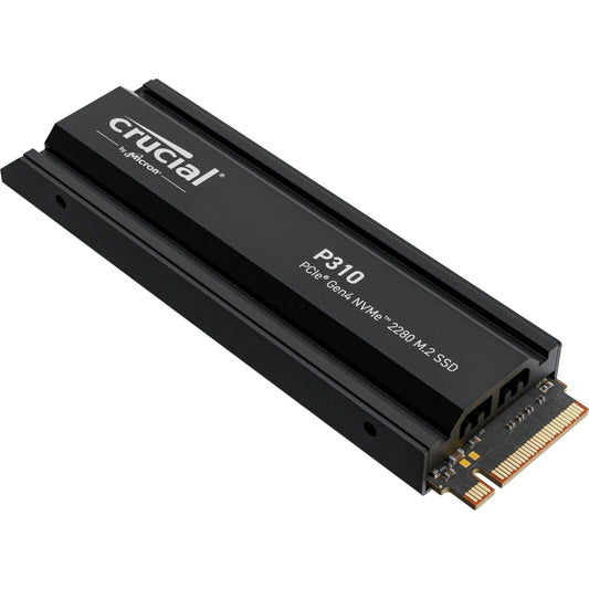 CRUCIAL P310 1TB PCIE GEN4 2280 NVME M.2 SSD WITH HEATSINK CT1000P310SSD5