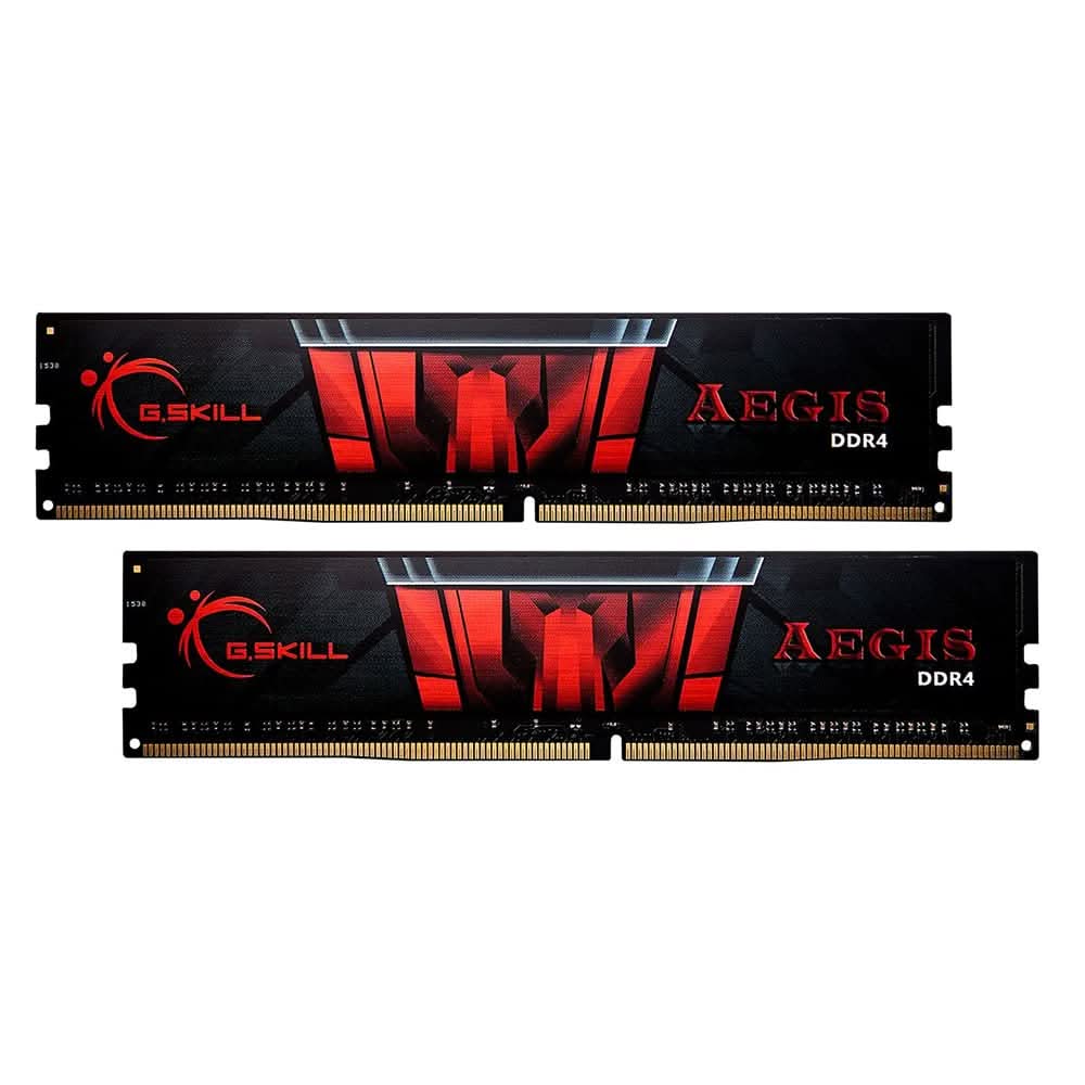 G.Skill AEGIS 16 GB (1 * 16GB) DDR4 3200 MHz CL16-18-18-38 1.35V Desktop Memory RAM - F4-3200C16S-16GIS