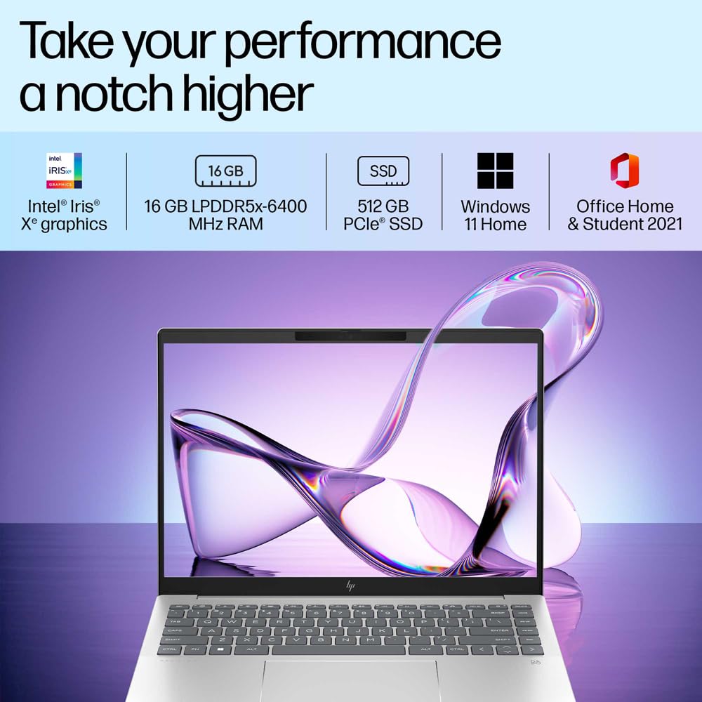 HP PAV PLUS 14-EW0116TU [CI5-1335U 13TH GEN/16GB/512GB SSD/WIN11 HOME+MSO/14.0 INCH/INTEGRATED GRAPHICS /1 YEAR(S)/SILVER] LAPTOP