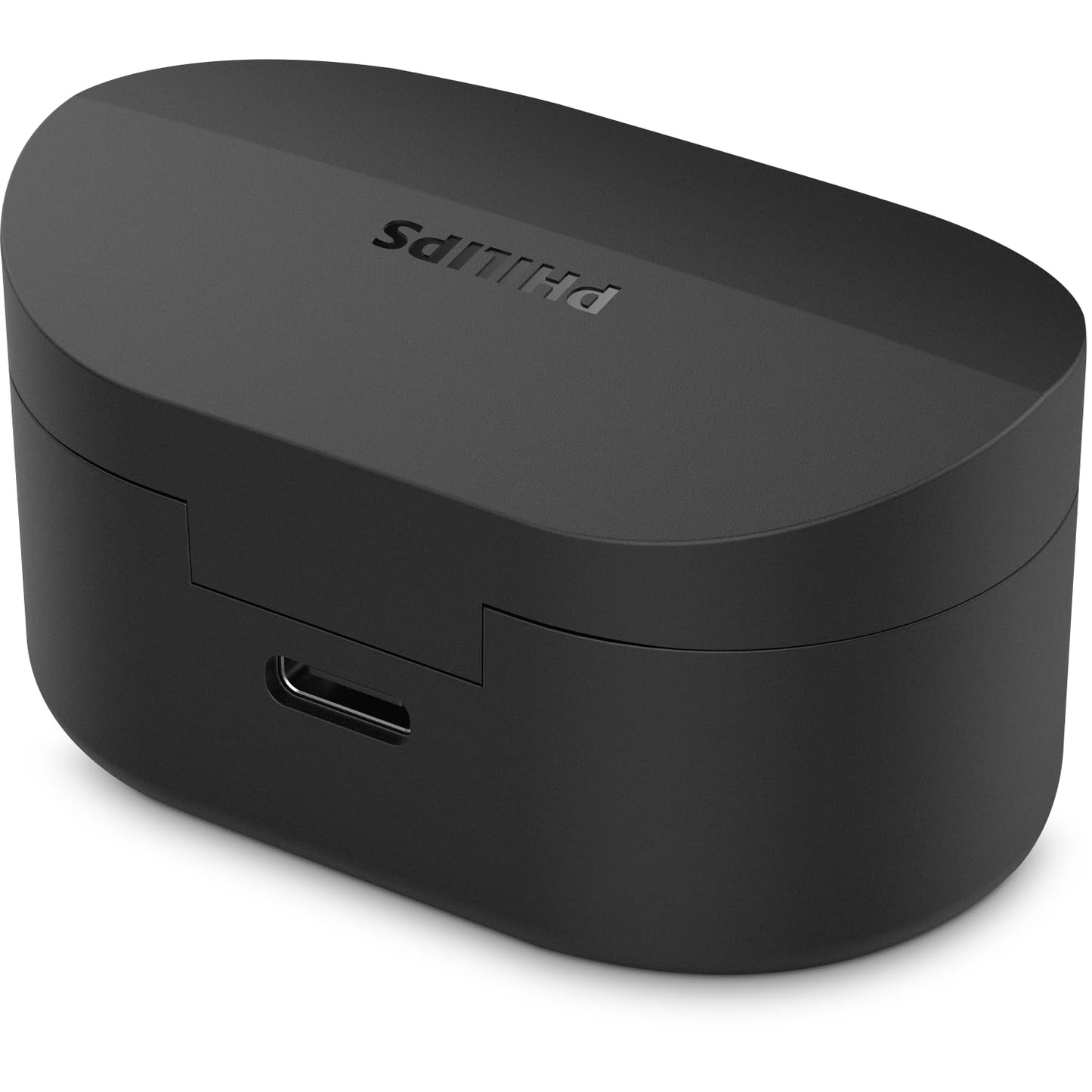 PHILIPS TAT1108BK/00 TRUE WIRELESS EARBUDS, IN-EAR ACTIVE NOISE CANCELLING BLUETOOTH V5.3 EARPHONES WITH MIC, 15H PLAY TIME, SHANK SHAPE, IPX4, TOUCH CONTROLS & CHARGING CASE FOR IPHONE/IPAD (BLACK)