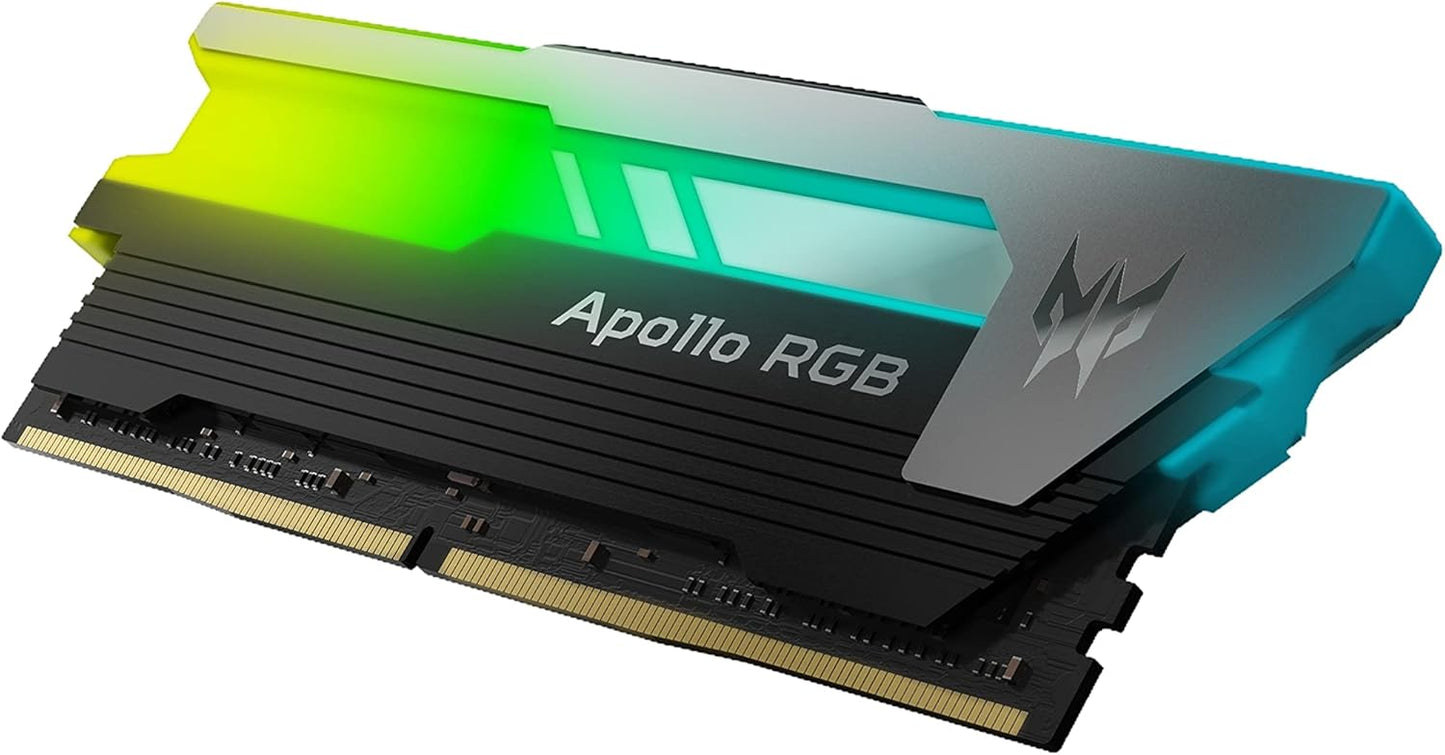 PREDATOR APOLLO DDR4 RGB U-DIMM 3600MHZ 16GB (8GB*2) BLACK