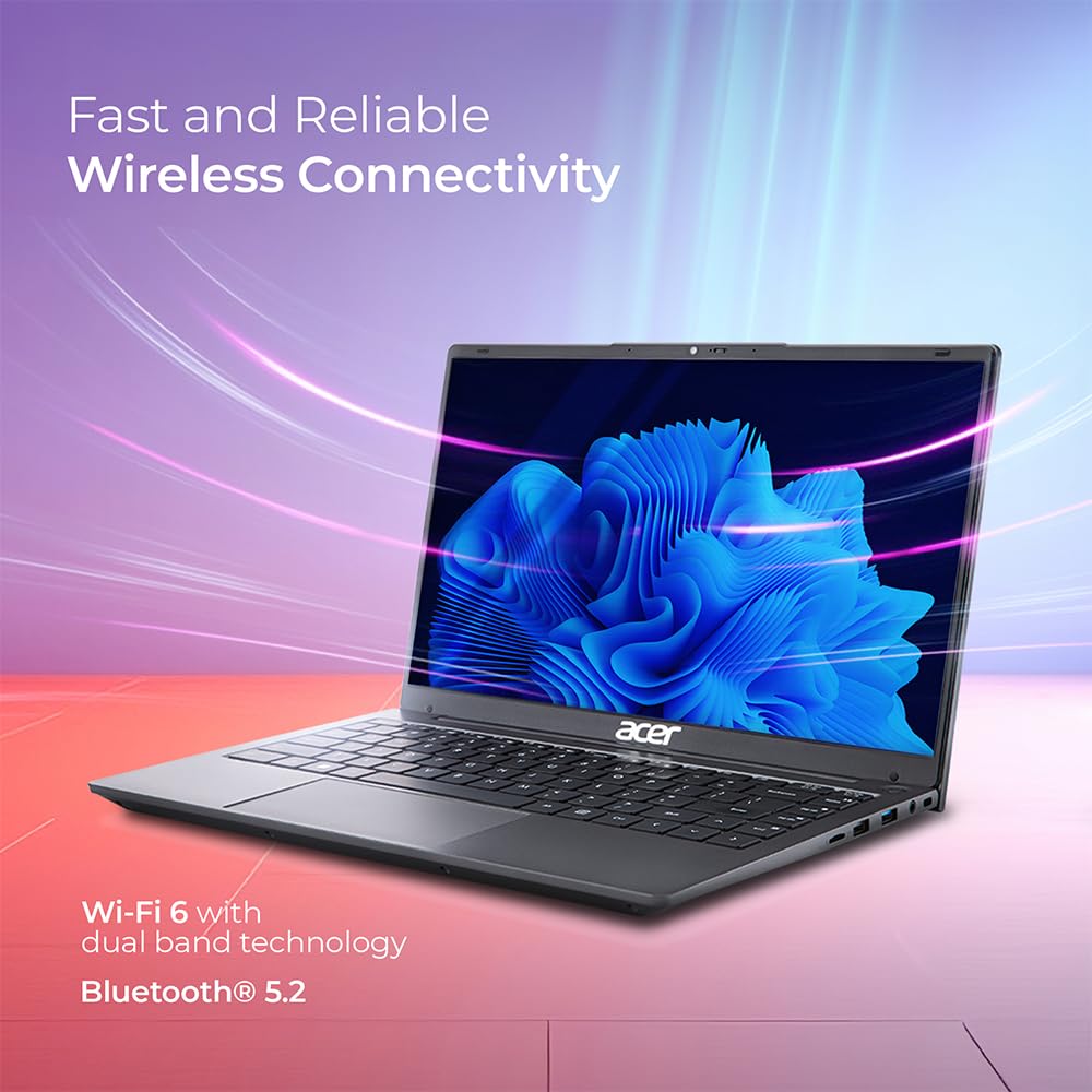 ACER ASPIRE 3 INTEL CORE I3-1215U PROCESSOR LAPTOP WITH 35.56 CM (14") FULL HD LED IPS DISPLAY (8 GB RAM/512 GB SSD/WIFI 6/INTEL GRAPHICS/WINDOWS11 HOME/65W) A324-51, STEEL GRAY