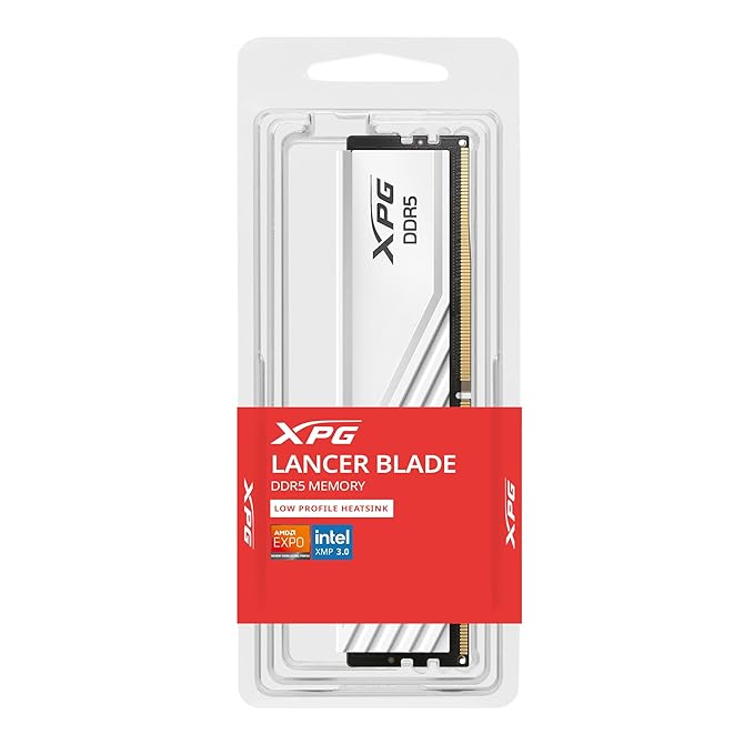 XPG DDR5 16GB 6000 MHZ LANCER BLADE WHITE