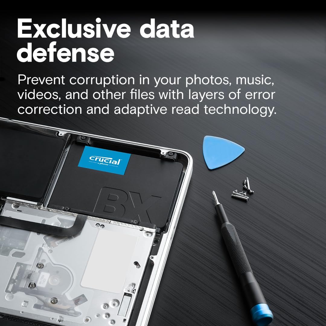 CRUCIAL BX500 4000GB SATA 2.5 INCH SSD CT4000BX500SSD1
