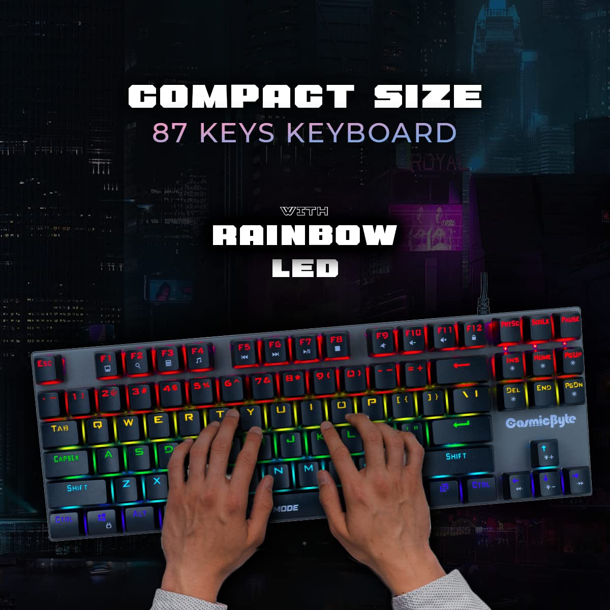 COSMIC BYTE CB-GK-26 PANDORA GAMING KEYBOARD